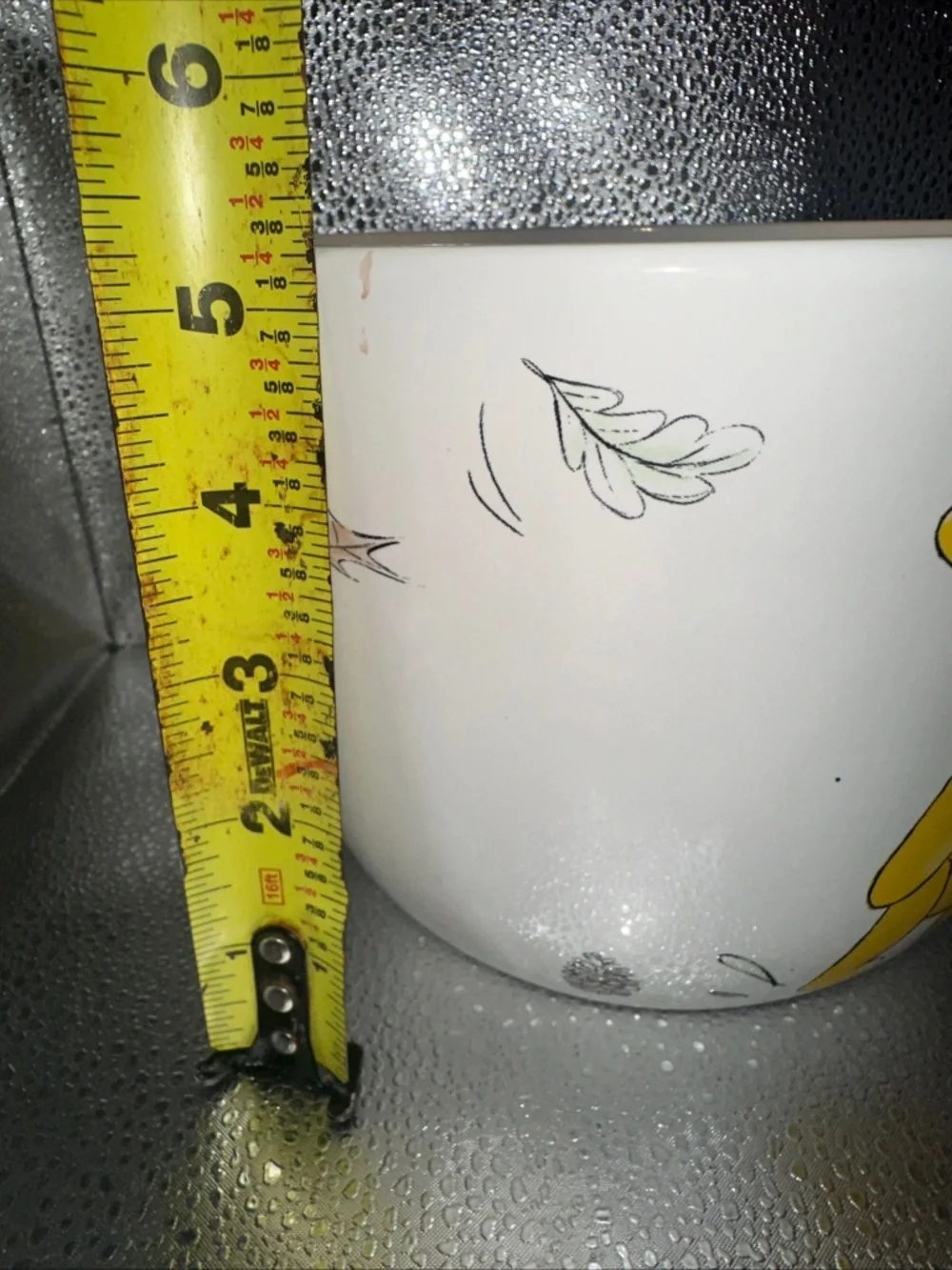 ceramic pot planter Disney Winnie the Pooh 7in x 5.5in - Picture 9 of 12